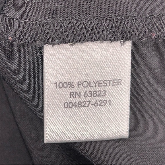 LARGE CHRISTOPHER AND BANKS BLACK LEOPARD PIPING VEST ZIP CLOSURE OUTDOOR - Picture 10 of 11